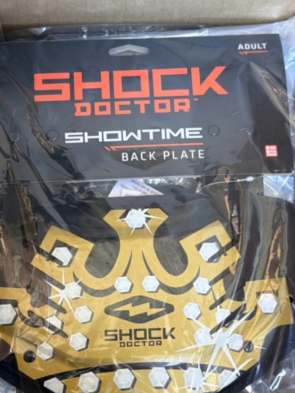 Showtime Gold Back Plate -